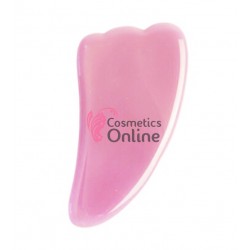 Accesoriu de masaj din sticla pentru masaj Gua Sha Cod AST004 Roz 